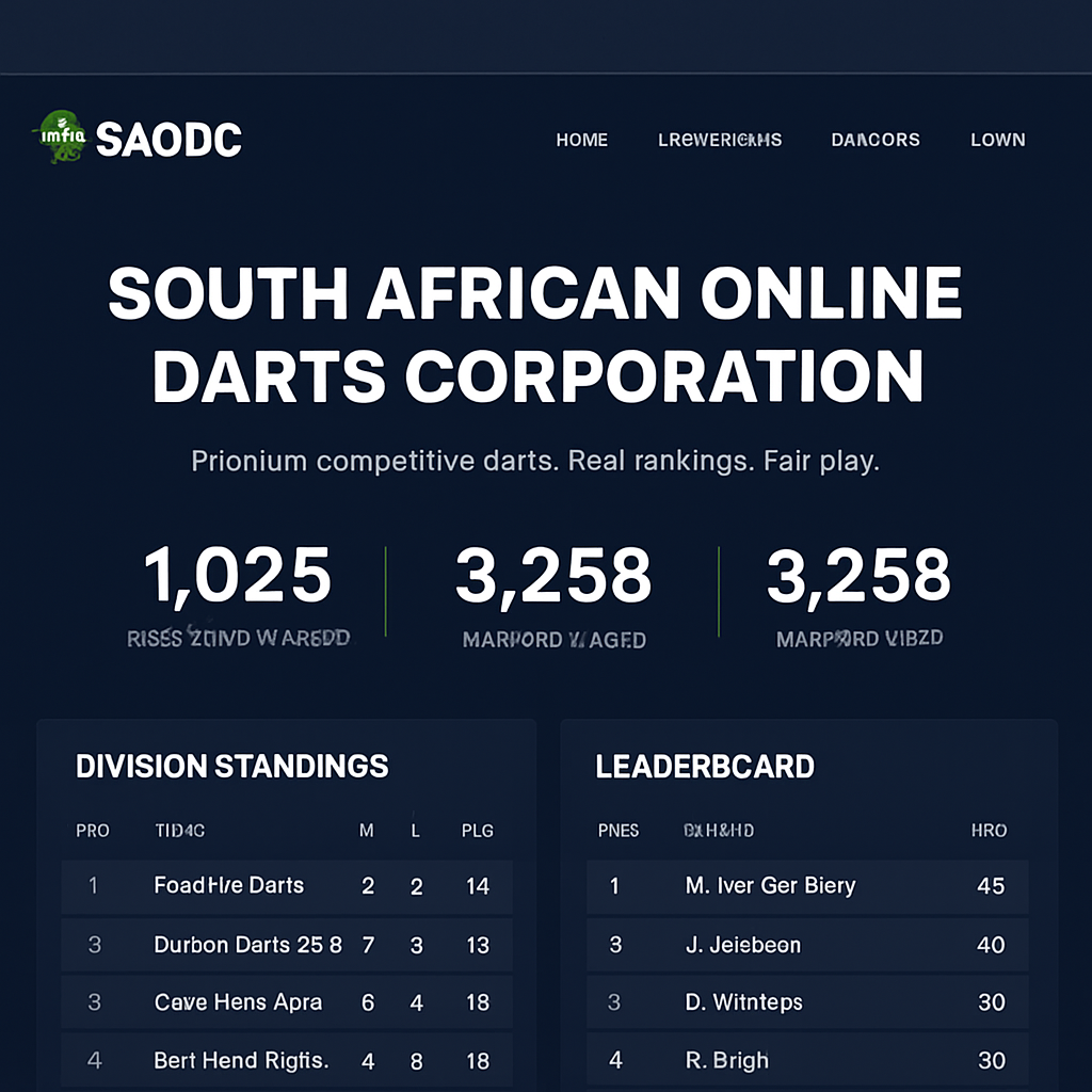 SAODC website designed by Aweh Digital