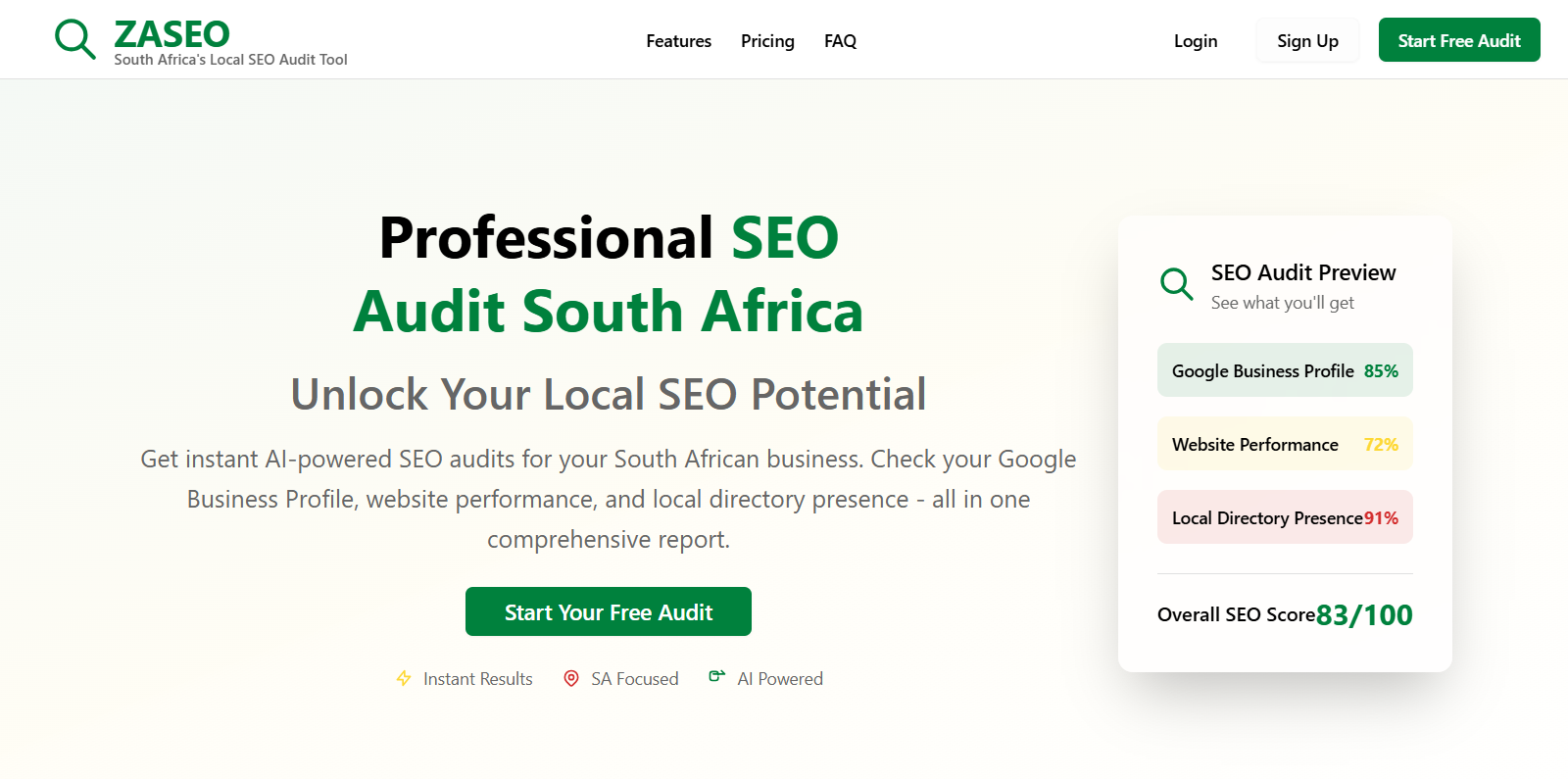 ZASEO SEO Audit Tool